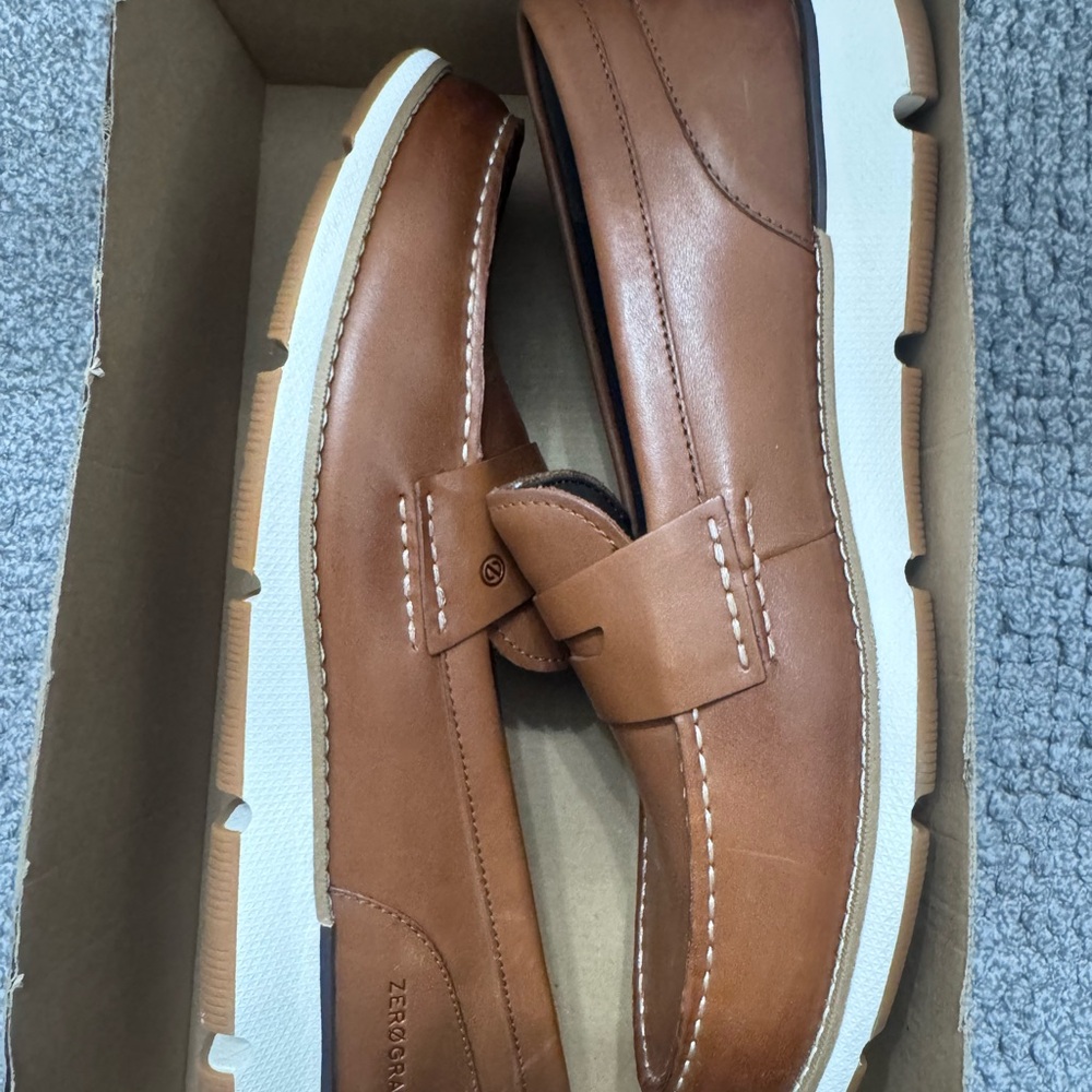 Cole Haan Men's 4.ZERØGRAND Loafer British Tan c34025